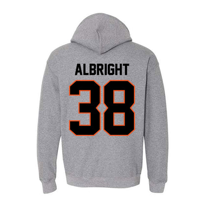Oklahoma State - NCAA Baseball : Gaige Albright - Classic Shersey Hooded Sweatshirt-1