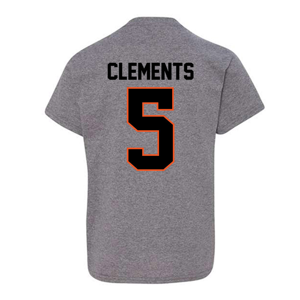 Oklahoma State - NCAA Football : Saadiq Clements - Classic Shersey Youth T-Shirt-1
