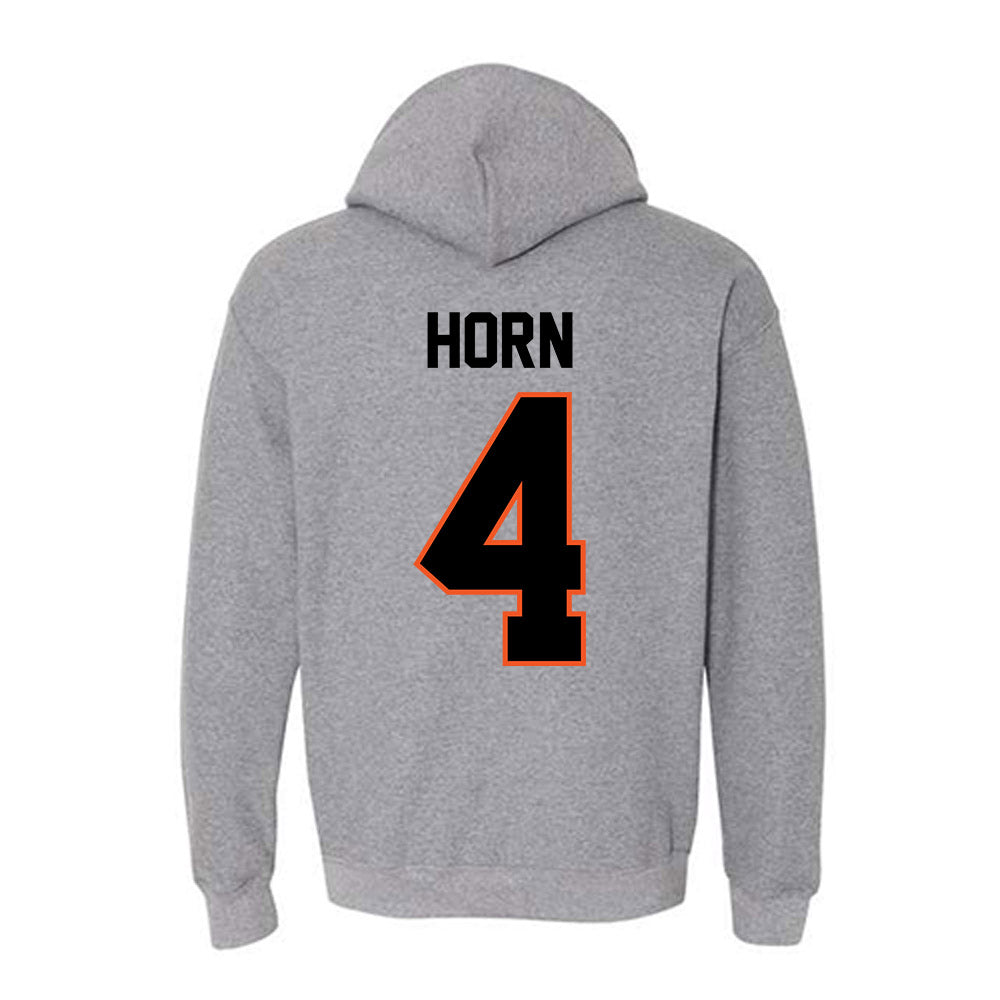 Oklahoma State - NCAA Football : Maurion Horn - Classic Shersey Hooded Sweatshirt-1