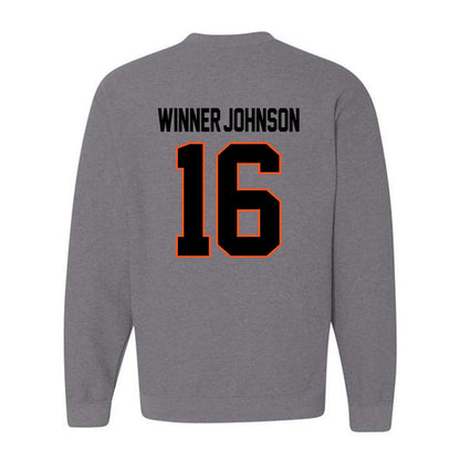 Oklahoma State - NCAA Football : Dallas Winner-Johnson - Classic Shersey Crewneck Sweatshirt-1