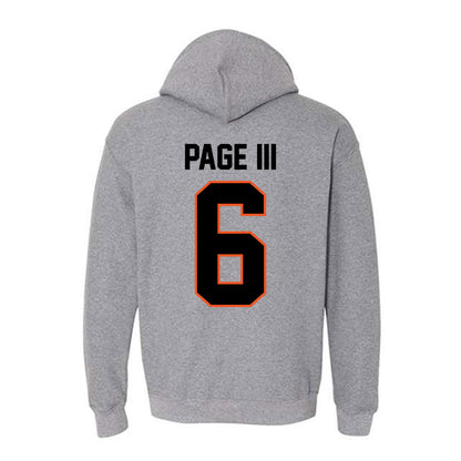 Oklahoma State - NCAA Football : Tre Page III - Classic Shersey Hooded Sweatshirt-1