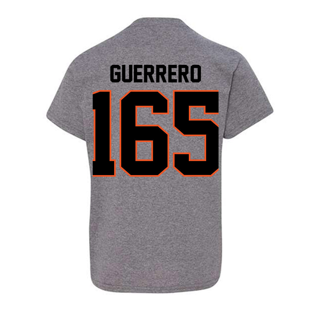 Oklahoma State - NCAA Wrestling : Ishmael Guerrero - Classic Shersey Youth T-Shirt-1