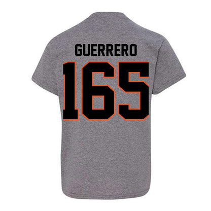 Oklahoma State - NCAA Wrestling : Ishmael Guerrero - Classic Shersey Youth T-Shirt-1