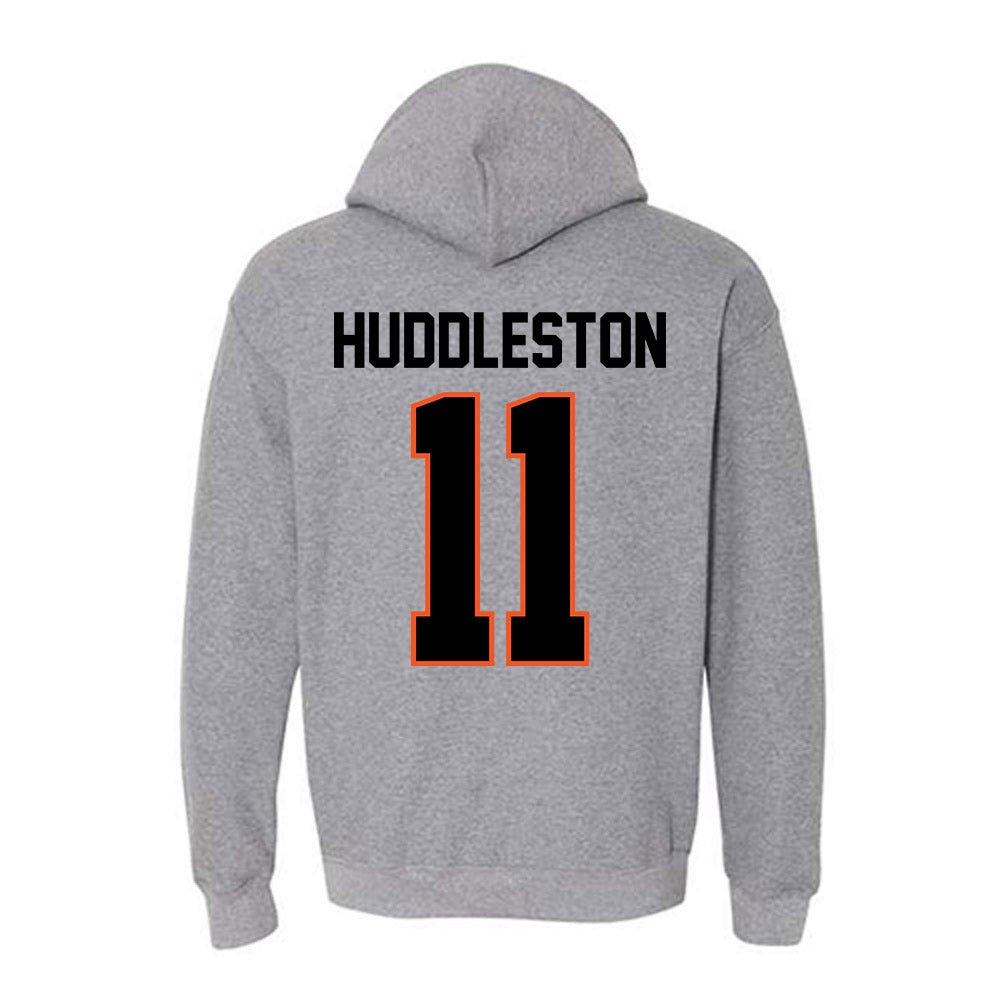 Oklahoma State - NCAA Football : Keviyan Huddleston - Classic Shersey Hooded Sweatshirt-1