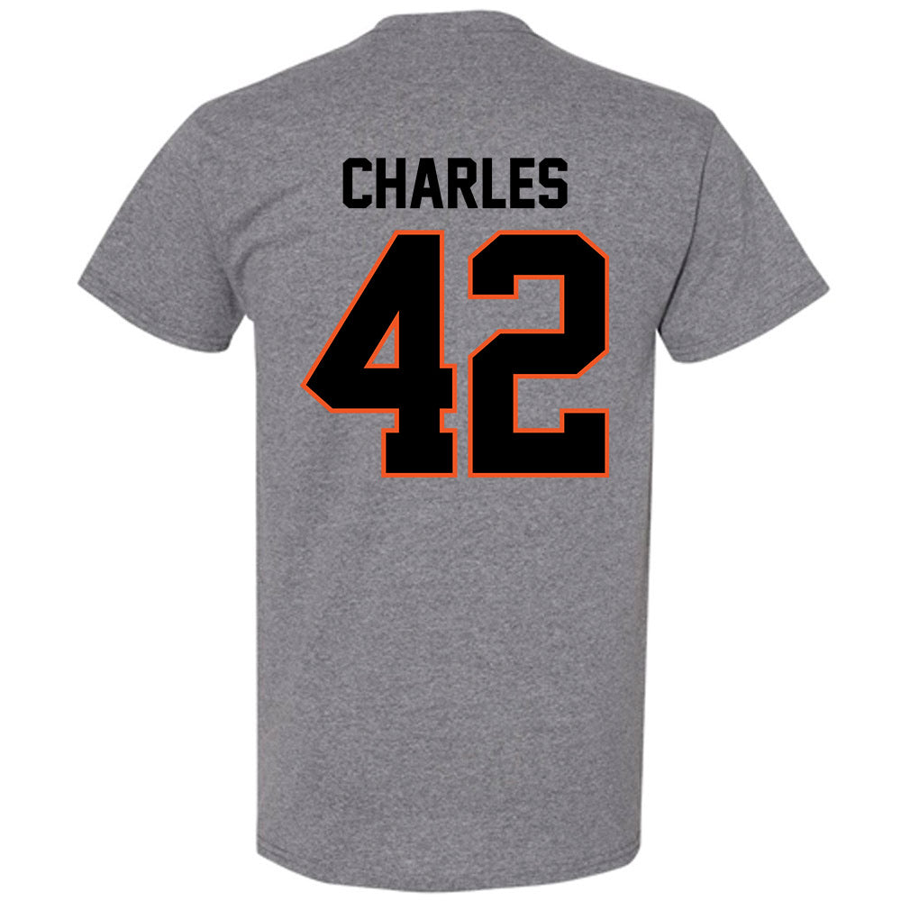 Oklahoma State - NCAA Football : Malik Charles - Classic Shersey T-Shirt-1