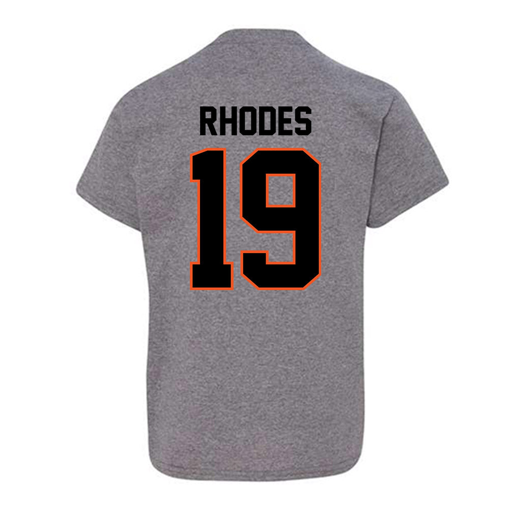 Oklahoma State - NCAA Baseball : Stormy Rhodes - Classic Shersey Youth T-Shirt-1