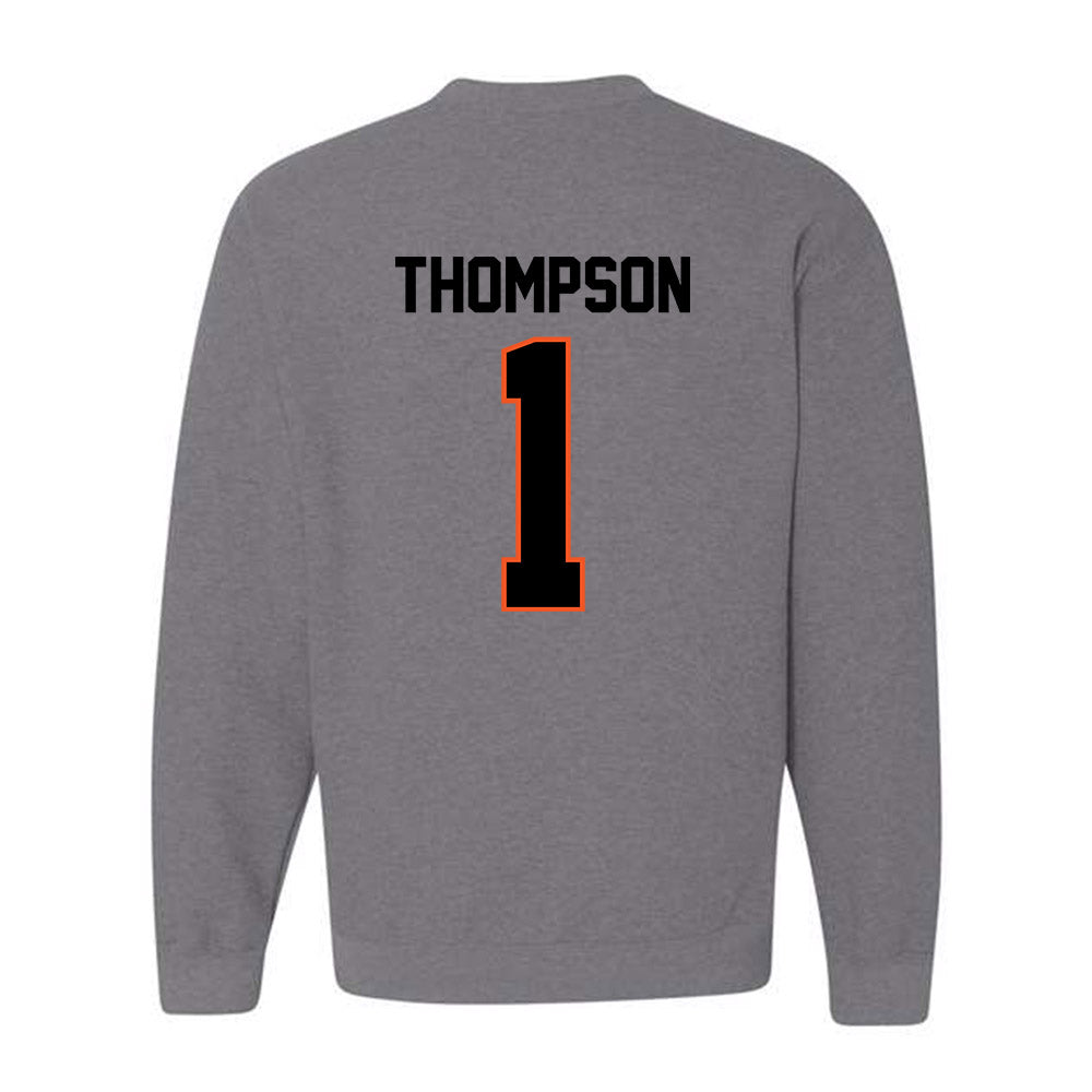 Oklahoma State - NCAA Baseball : Brock Thompson - Classic Shersey Crewneck Sweatshirt-1
