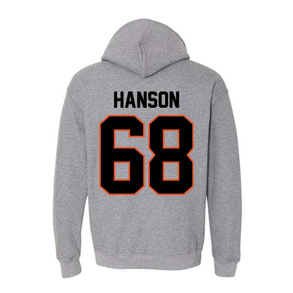Oklahoma State - NCAA Football : Joseph Hanson - Classic Shersey Hooded Sweatshirt-1