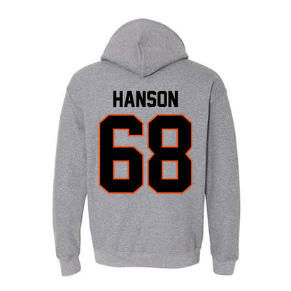 Oklahoma State - NCAA Football : Joseph Hanson - Classic Shersey Hooded Sweatshirt-1