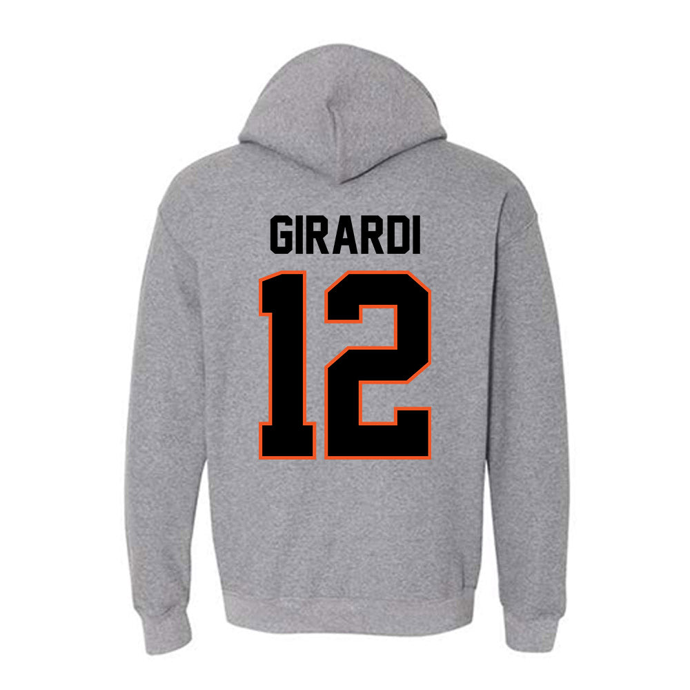 Oklahoma State - NCAA Women's Basketball : Lena Girardi - Classic Shersey Hooded Sweatshirt-1
