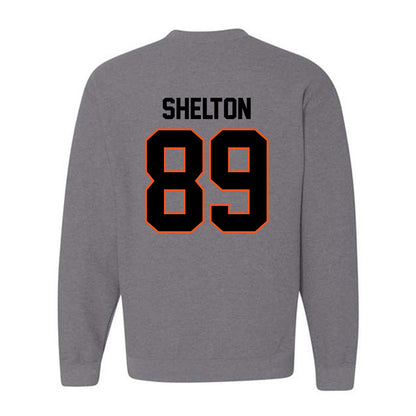 Oklahoma State - NCAA Football : Quincy Shelton - Classic Shersey Crewneck Sweatshirt-1