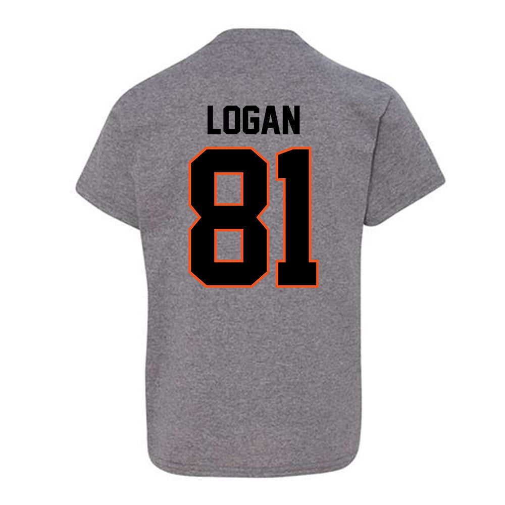 Oklahoma State - NCAA Football : Luke Logan - Classic Shersey Youth T-Shirt-1