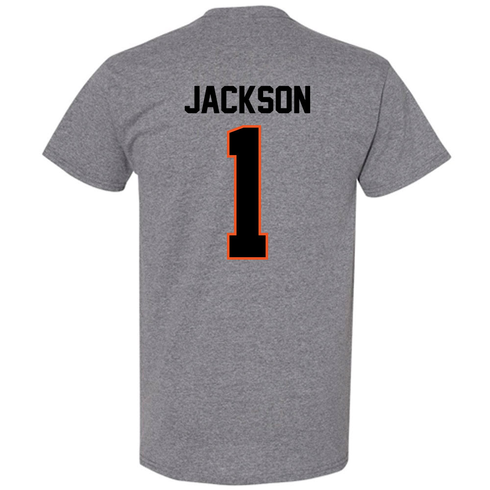 Oklahoma State - NCAA Football : Evan Jackson - Classic Shersey T-Shirt-1