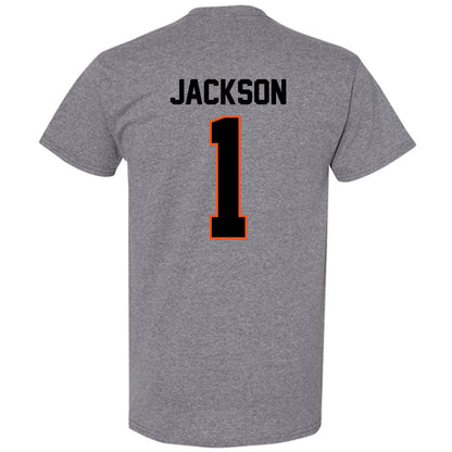 Oklahoma State - NCAA Football : Evan Jackson - Classic Shersey T-Shirt-1