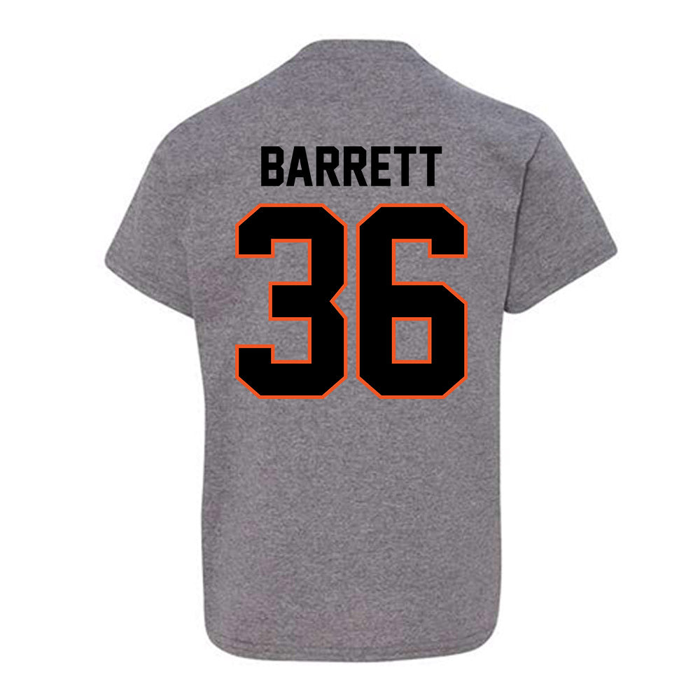 Oklahoma State - NCAA Baseball : Hudson Barrett - Classic Shersey Youth T-Shirt-1