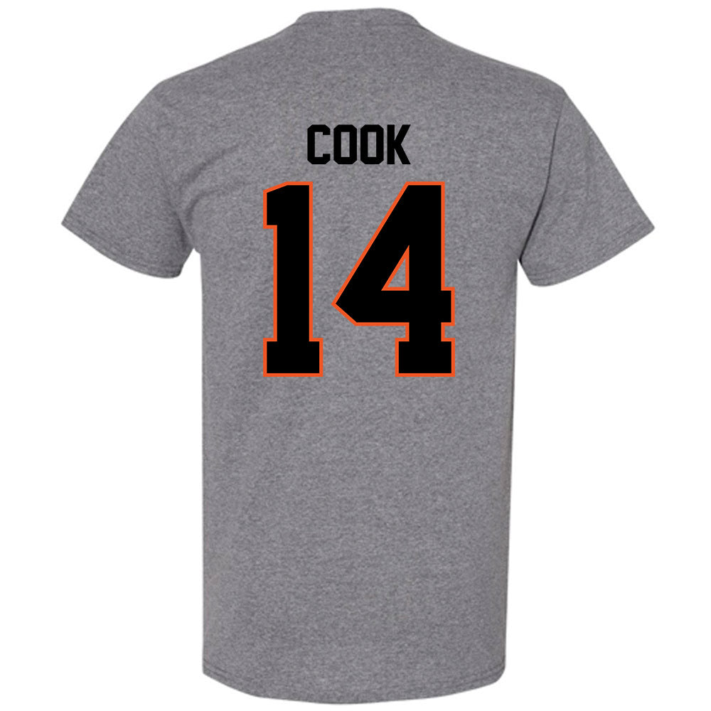 Oklahoma State - NCAA Football : Jeremy Cook - Classic Shersey T-Shirt-1