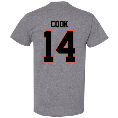 Oklahoma State - NCAA Football : Jeremy Cook - Classic Shersey T-Shirt-1