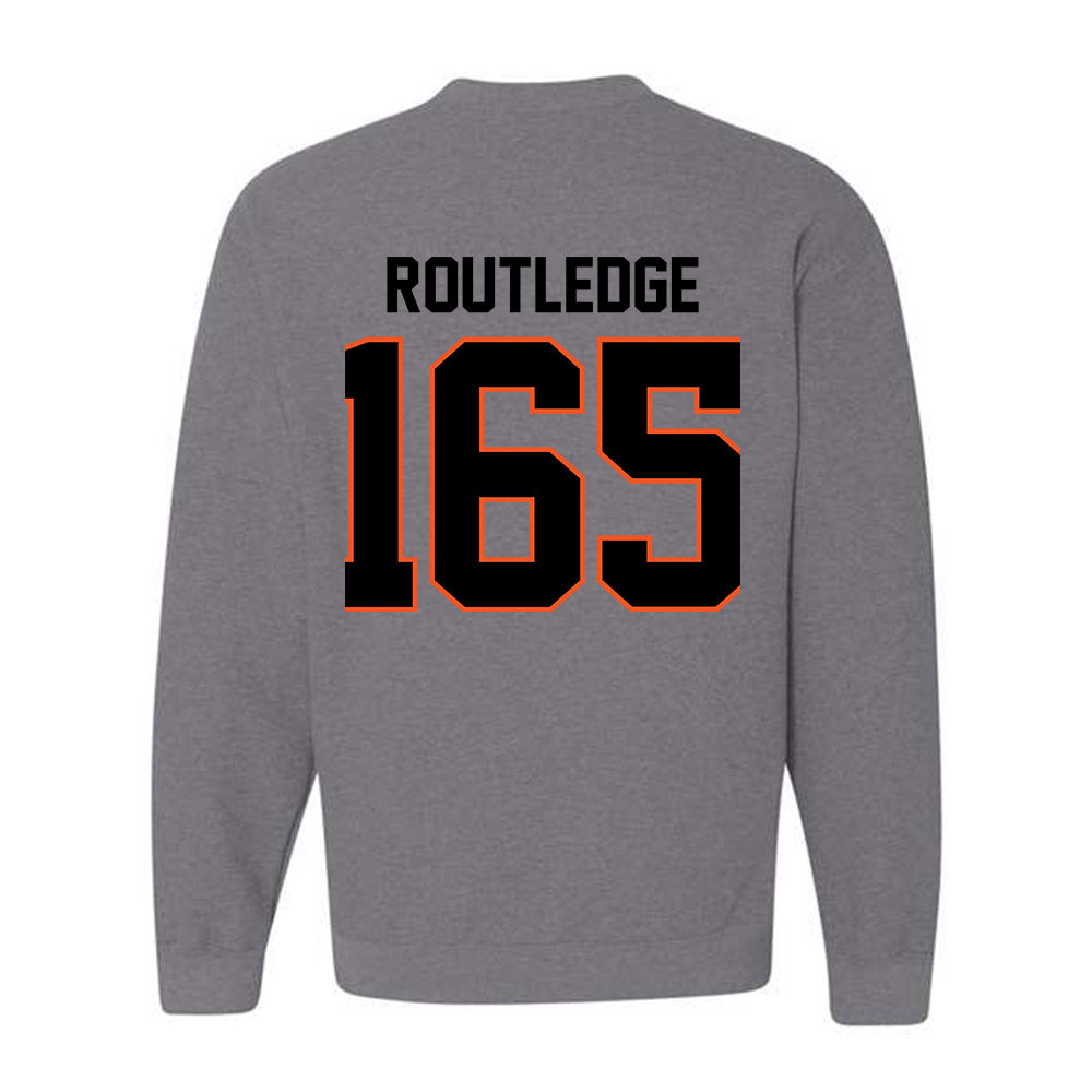 Oklahoma State - NCAA Wrestling : Kody Routledge - Classic Shersey Crewneck Sweatshirt-1