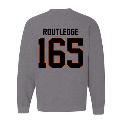 Oklahoma State - NCAA Wrestling : Kody Routledge - Classic Shersey Crewneck Sweatshirt-1