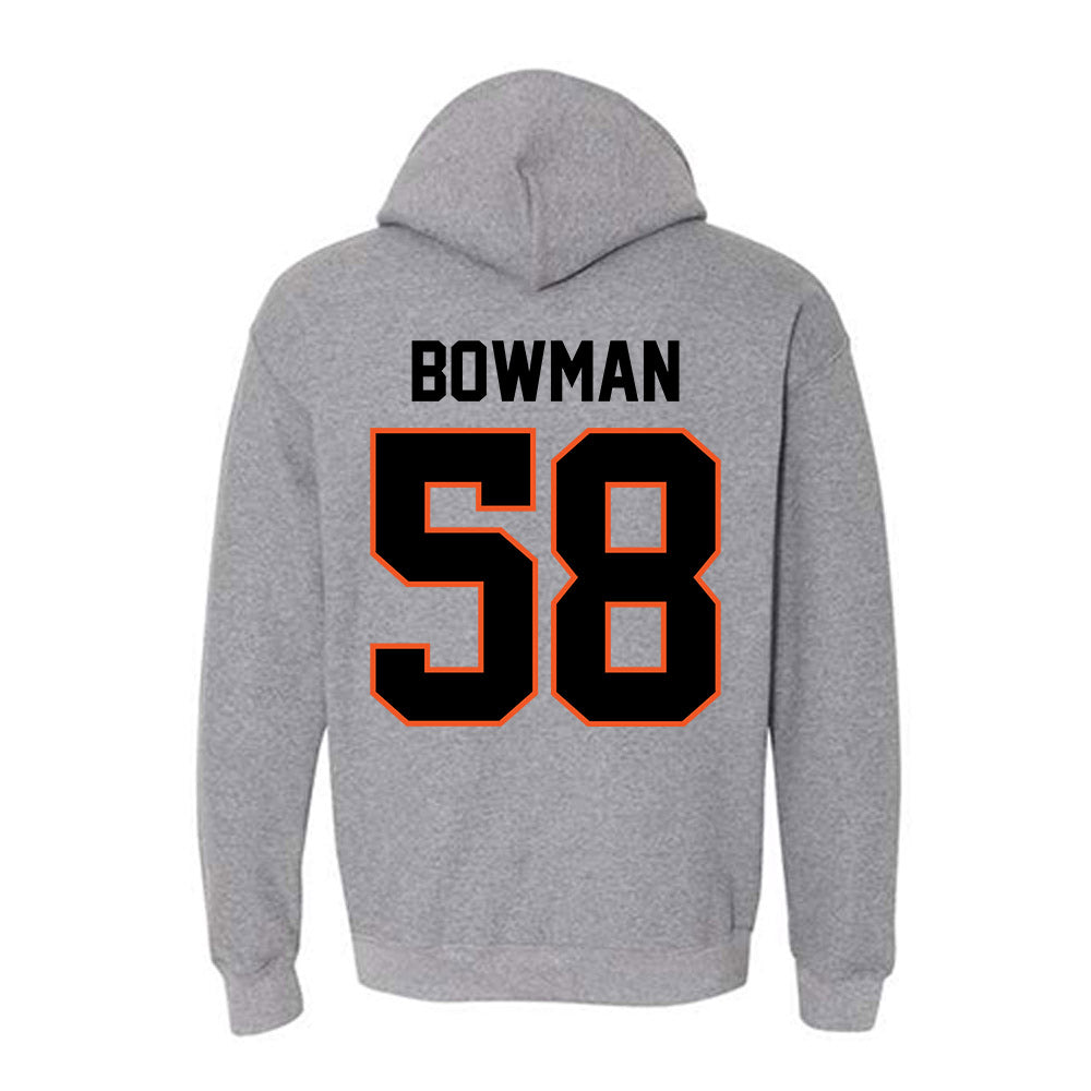 Oklahoma State - NCAA Football : Isaiah Bowman - Classic Shersey Hooded Sweatshirt-1