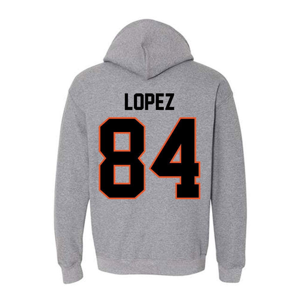 Oklahoma State - NCAA Football : Matrail Lopez - Classic Shersey Hooded Sweatshirt-1