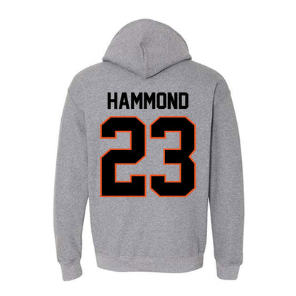 Oklahoma State - NCAA Football : Oscar Hammond - Classic Shersey Hooded Sweatshirt-1