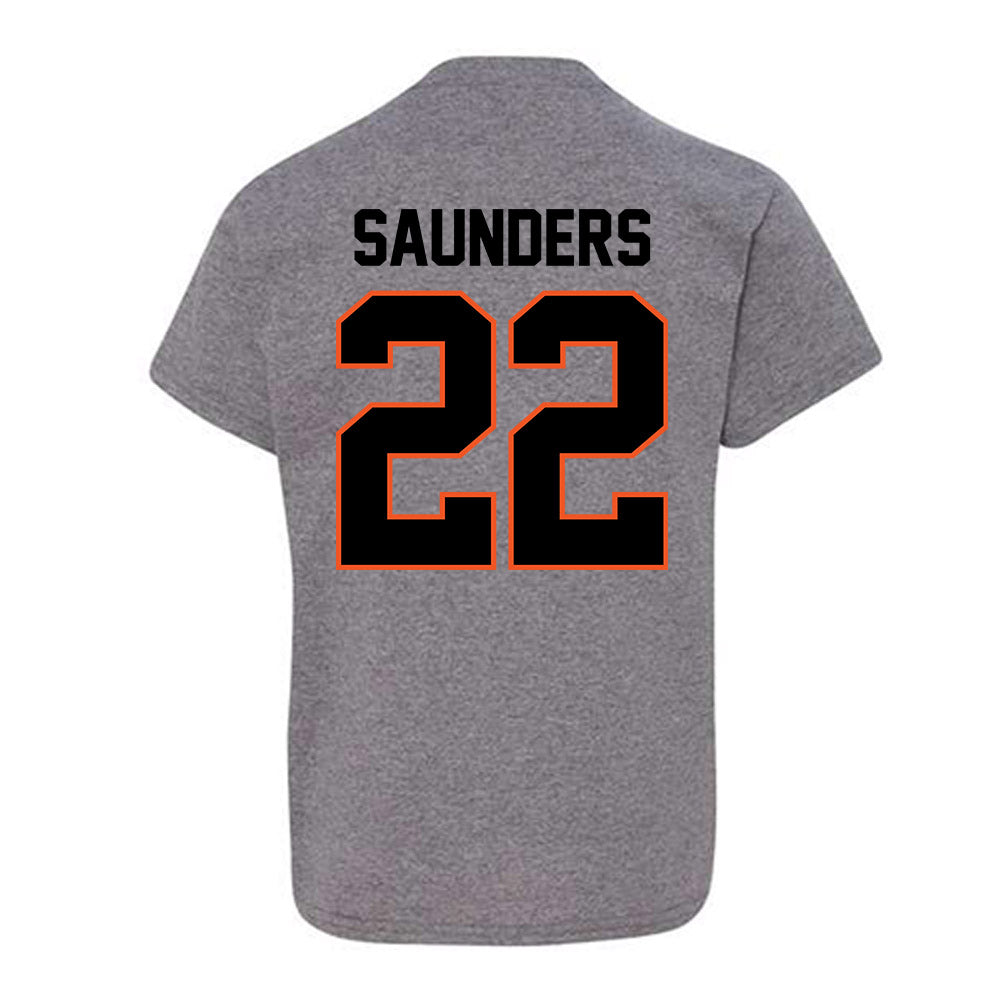 Oklahoma State - NCAA Baseball : Evan Saunders - Classic Shersey Youth T-Shirt-1