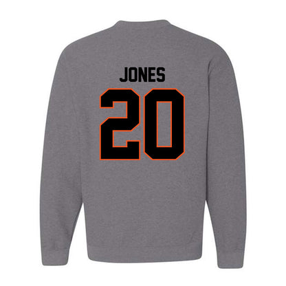 Oklahoma State - NCAA Football : KD Jones - Classic Shersey Crewneck Sweatshirt-1