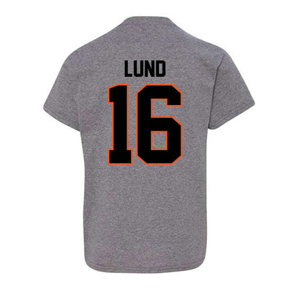 Oklahoma State - NCAA Baseball : Ethan Lund - Classic Shersey Youth T-Shirt-1