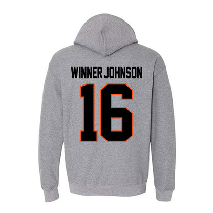 Oklahoma State - NCAA Football : Dallas Winner-Johnson - Classic Shersey Hooded Sweatshirt-1