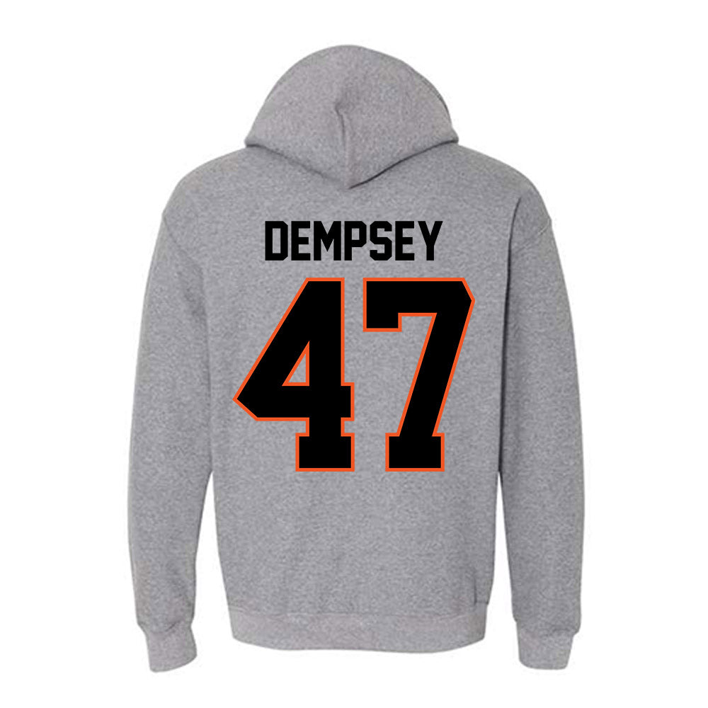 Oklahoma State - NCAA Football : Harrison Dempsey - Classic Shersey Hooded Sweatshirt-1