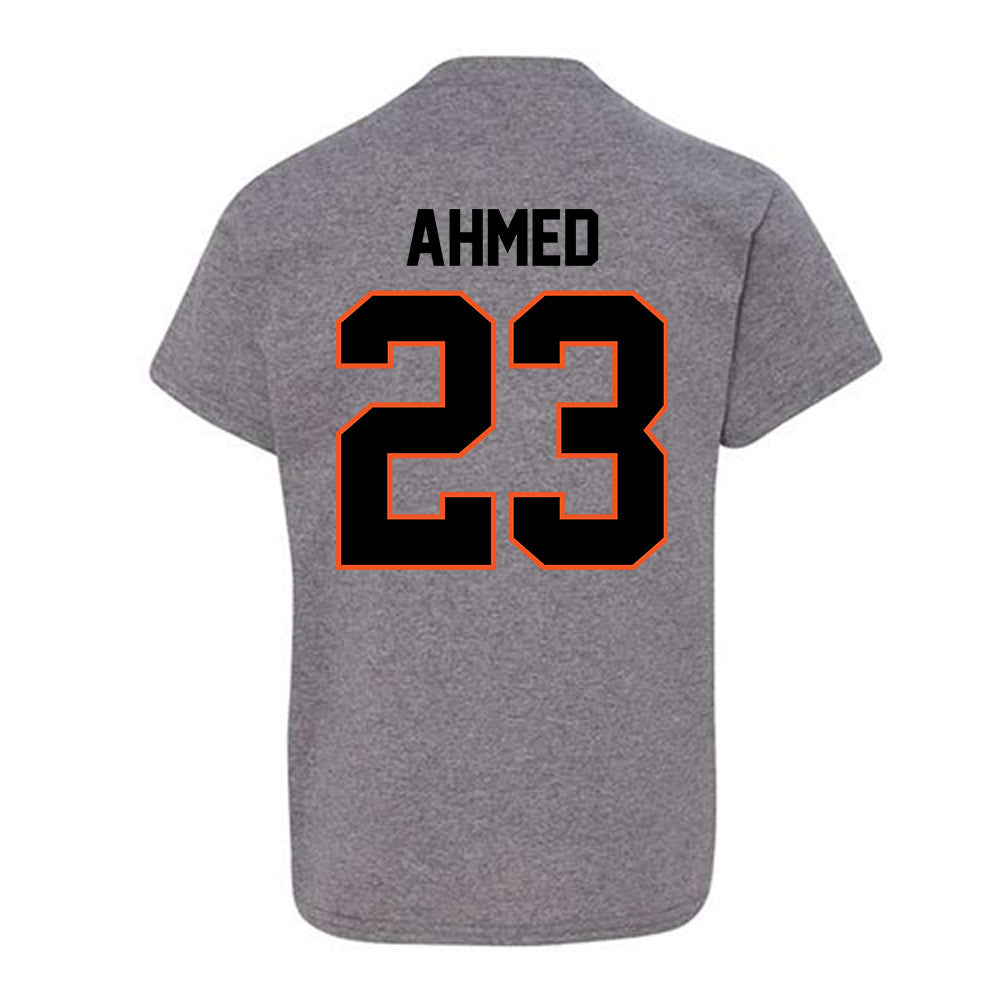 Oklahoma State - NCAA Men's Basketball : Benjamin Ahmed - Classic Shersey Youth T-Shirt-1