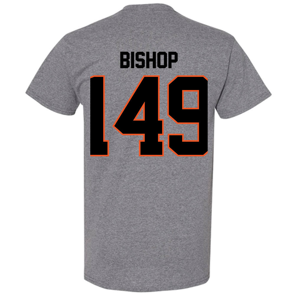 Oklahoma State - NCAA Wrestling : Max Bishop - Classic Shersey T-Shirt-1