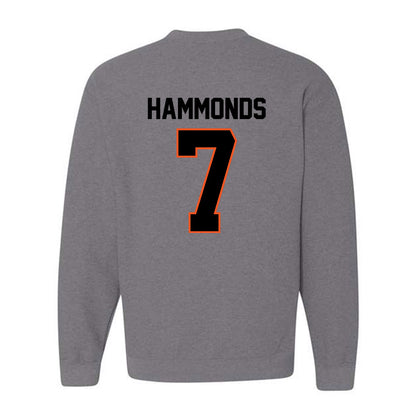 Oklahoma State - NCAA Football : Quinton Hammonds - Classic Shersey Crewneck Sweatshirt-1