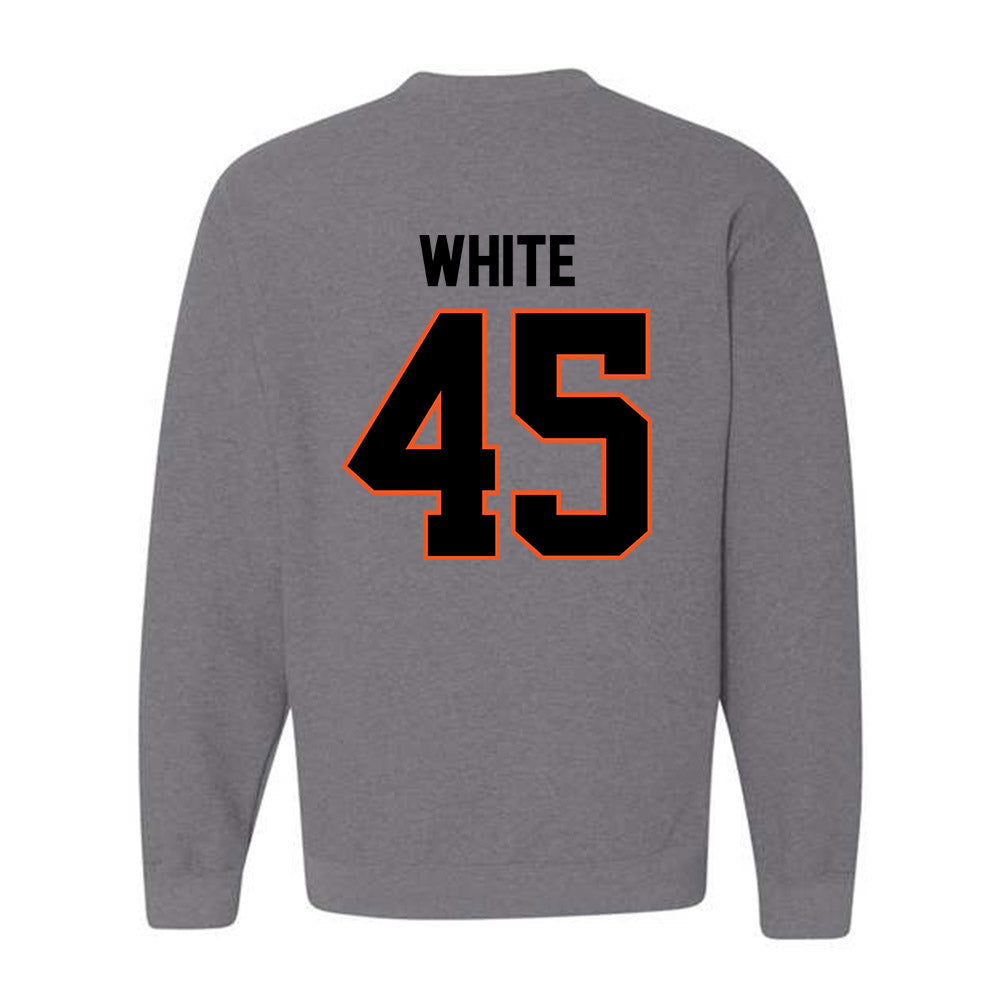 Oklahoma State - NCAA Football : Enai White - Classic Shersey Crewneck Sweatshirt-1