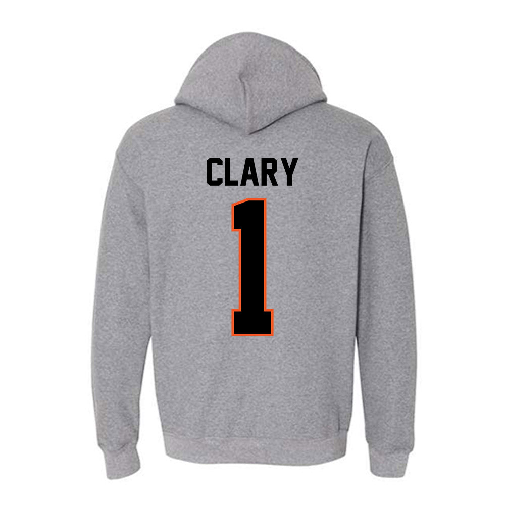 Oklahoma State - NCAA Men's Basketball : Kanye Clary - Classic Shersey Hooded Sweatshirt-1
