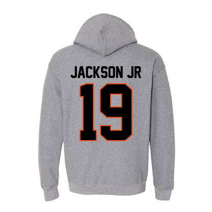 Oklahoma State - NCAA Football : DJ Jackson Jr - Classic Shersey Hooded Sweatshirt-1