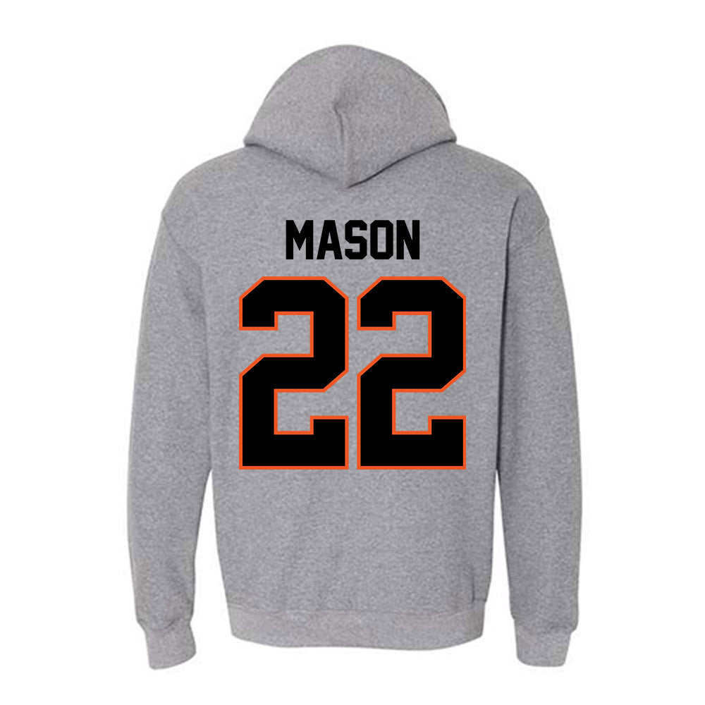 Oklahoma State - NCAA Football : William Mason - Classic Shersey Hooded Sweatshirt-1