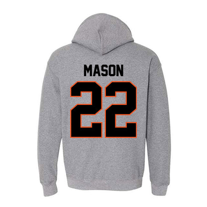 Oklahoma State - NCAA Football : William Mason - Classic Shersey Hooded Sweatshirt-1