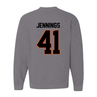 Oklahoma State - NCAA Baseball : Parker Jennings - Classic Shersey Crewneck Sweatshirt-1