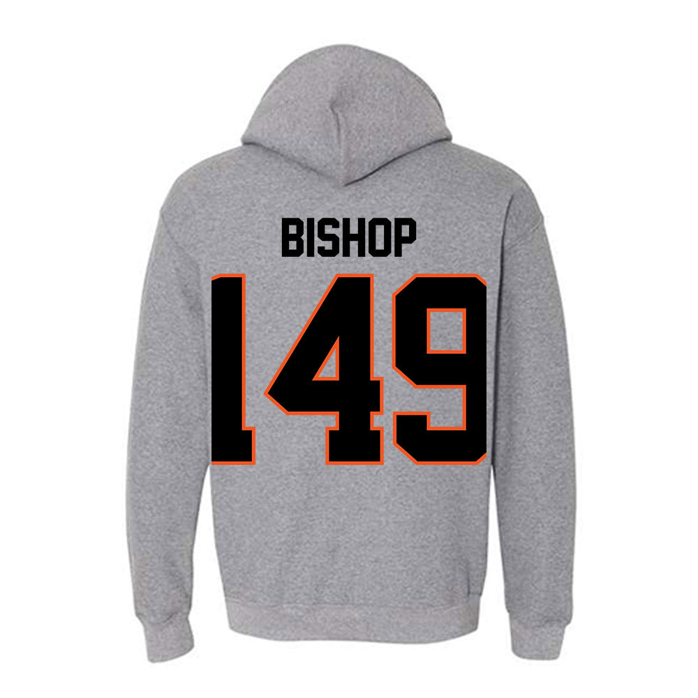 Oklahoma State - NCAA Wrestling : Max Bishop - Classic Shersey Hooded Sweatshirt-1