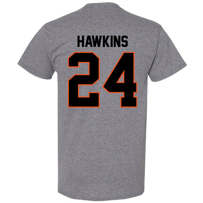 Oklahoma State - NCAA Football : Caleb Hawkins - Classic Shersey T-Shirt-1