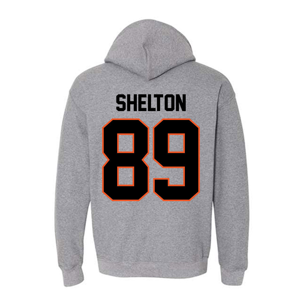 Oklahoma State - NCAA Football : Quincy Shelton - Classic Shersey Hooded Sweatshirt-1