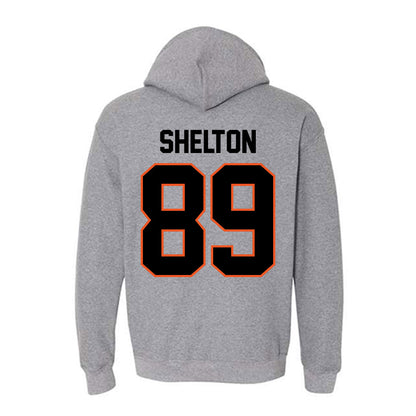 Oklahoma State - NCAA Football : Quincy Shelton - Classic Shersey Hooded Sweatshirt-1