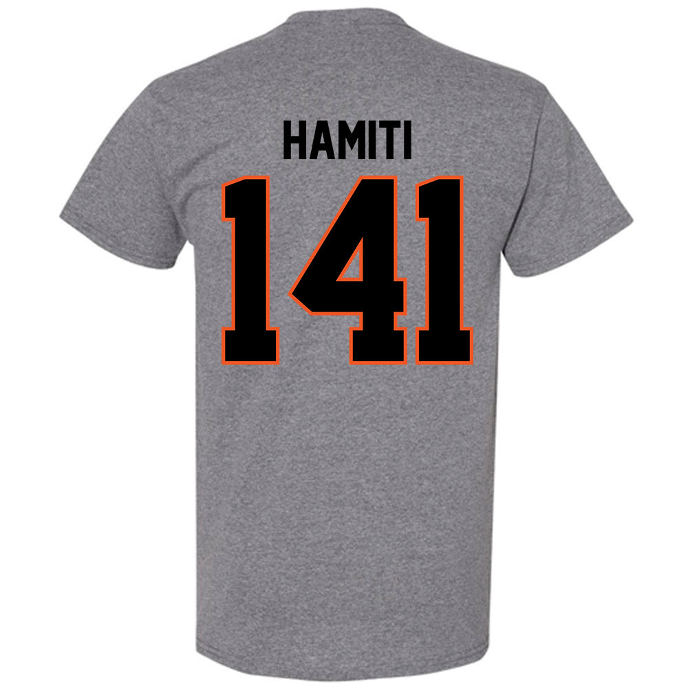 Oklahoma State - NCAA Wrestling : Jake Hamiti - Classic Shersey T-Shirt-1