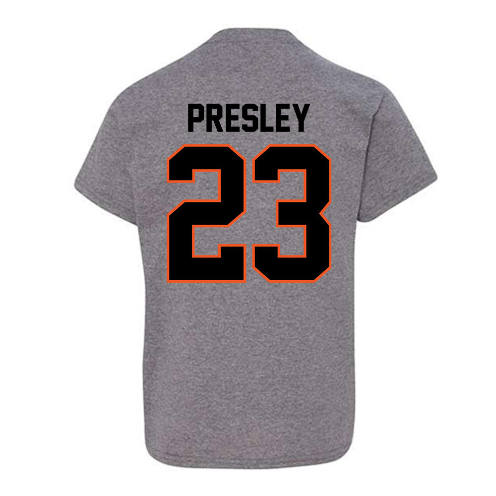 Oklahoma State - NCAA Football : Braeden Presley - Classic Shersey Youth T-Shirt-1