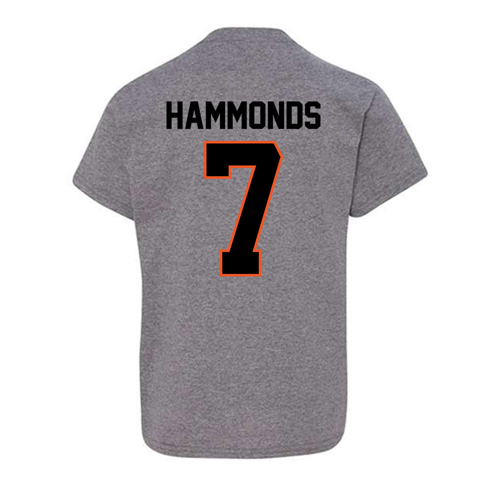 Oklahoma State - NCAA Football : Quinton Hammonds - Classic Shersey Youth T-Shirt-1