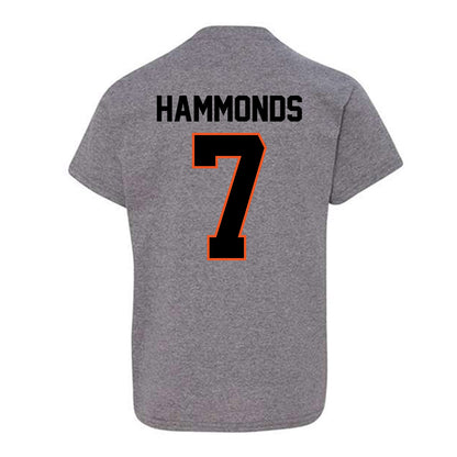 Oklahoma State - NCAA Football : Quinton Hammonds - Classic Shersey Youth T-Shirt-1