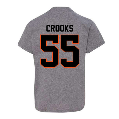 Oklahoma State - NCAA Women's Basketball : Audi Crooks - Classic Shersey Youth T-Shirt-1