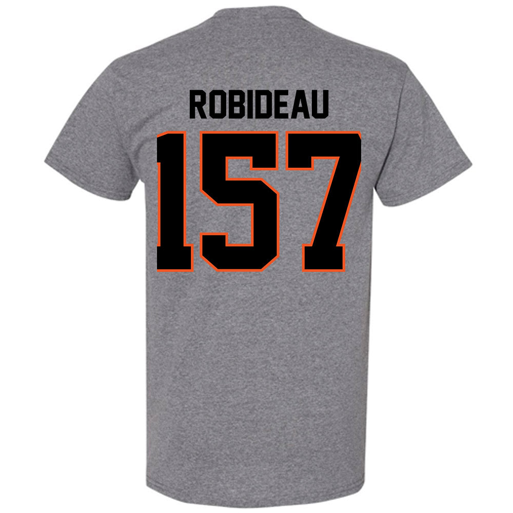 Oklahoma State - NCAA Wrestling : Landon Robideau - Classic Shersey T-Shirt-1